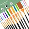 Acrylic Paint Brush Set,1pack/15pcs Nylon Hair Acrylic Painting Brush,Watercolor Rock Face Painting Brush, Artist Craft Brush Supplies, Paint Brush Set for All Purposes Children Adult Painting.